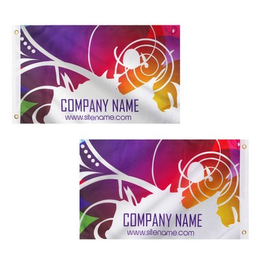 3' X 5' Double Sided Printed Polyester Flag